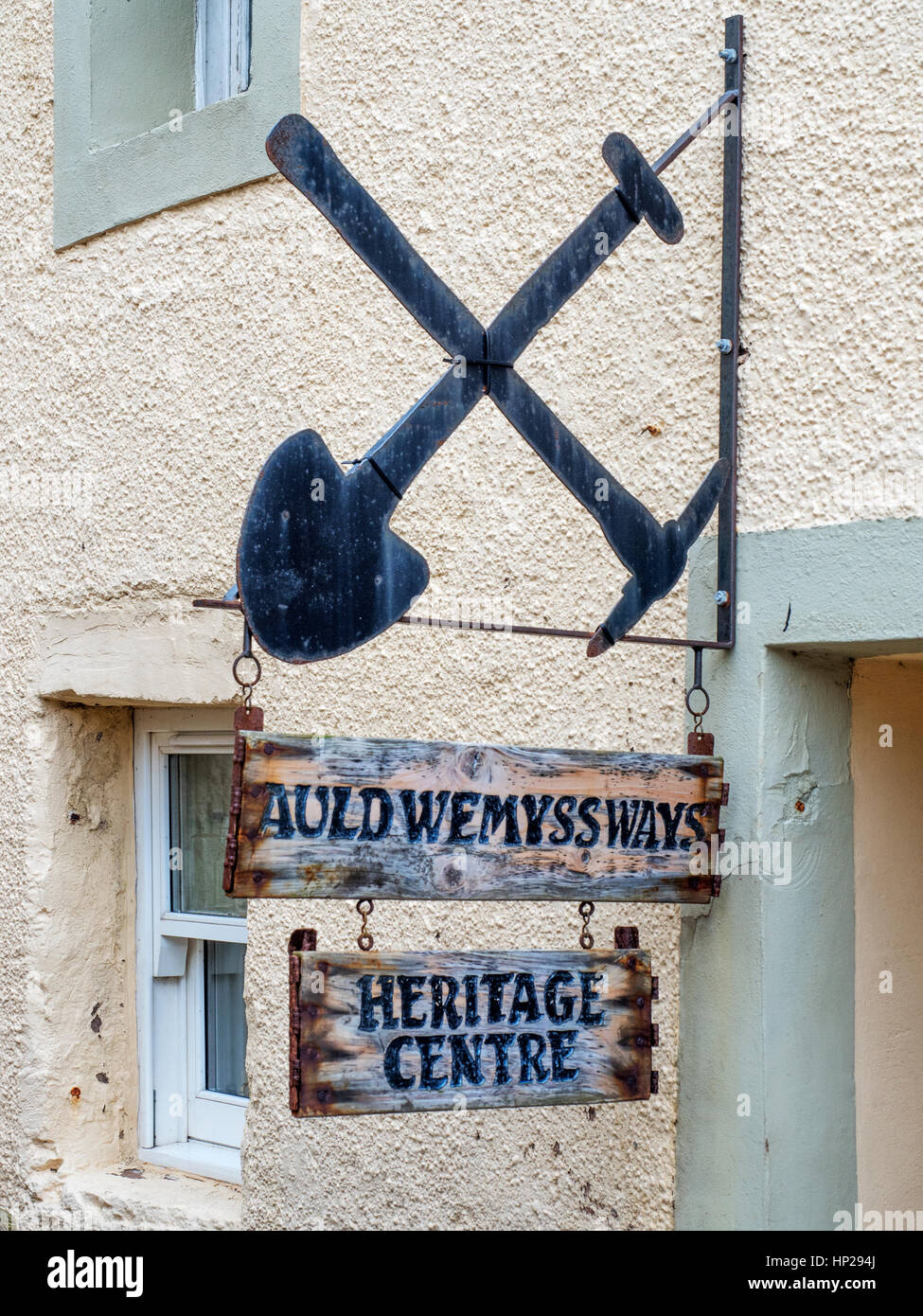 Auld Wemyss Ways Heritage Centre at West Wemyss Fife Scotland Stock Photo