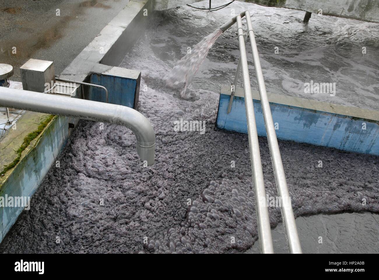 Textile industry water pollution hires stock photography and images