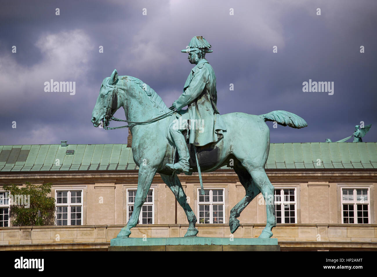 Equestrian statue of Christian IX near Palace