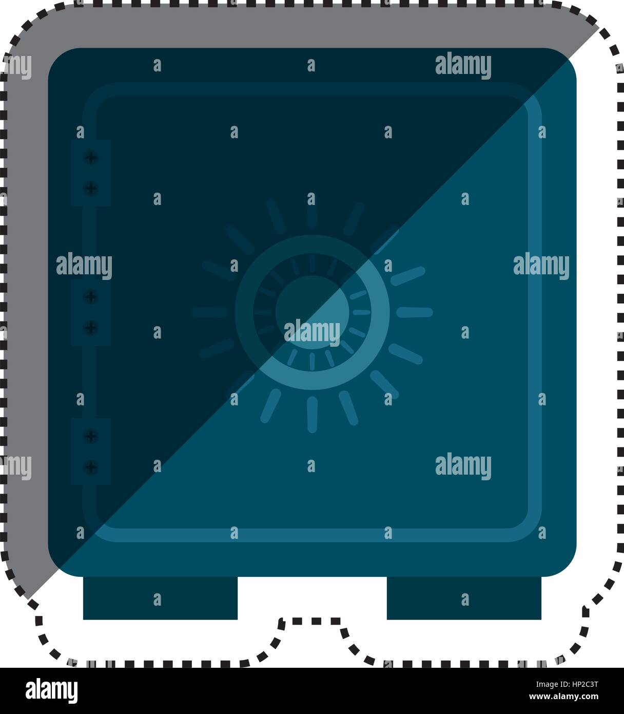 Strongbox safety symbol icon vector illustration graphic design Stock ...
