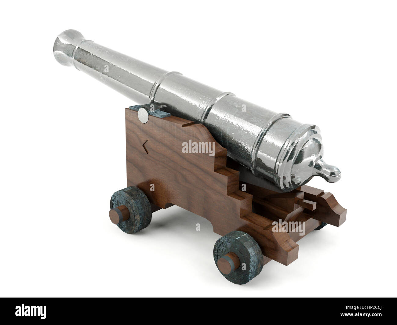 Cannon isolated on white background Stock Photo - Alamy