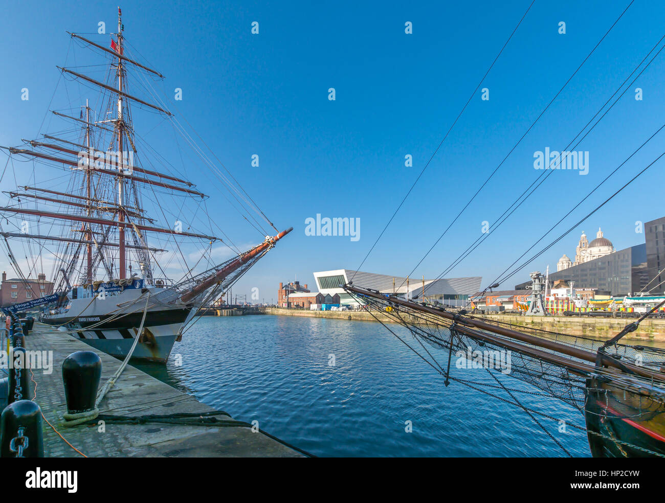Tall ships river mersey hi-res stock photography and images - Alamy