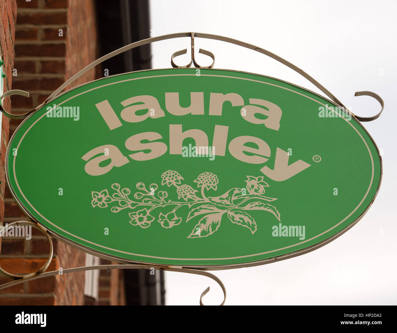 Laura Ashley shop sign Stock Photo Alamy