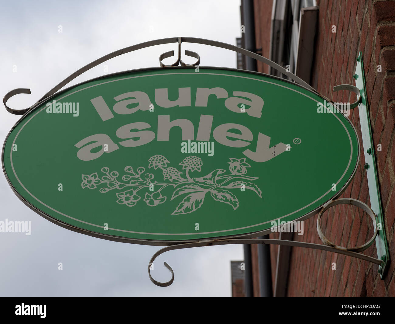Laura Ashley shop sign Stock Photo Alamy