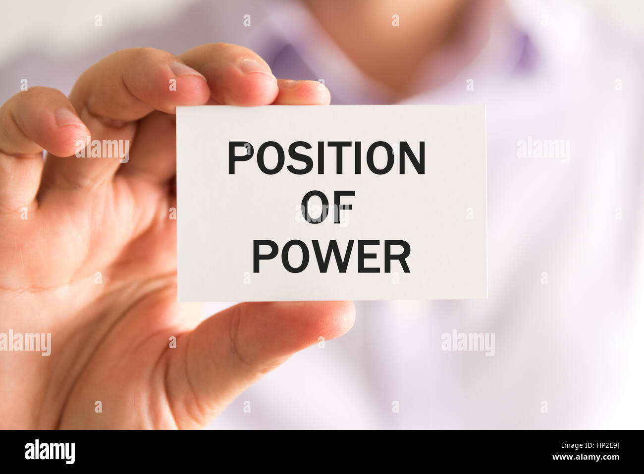 Position of power hi-res stock photography and images - Alamy