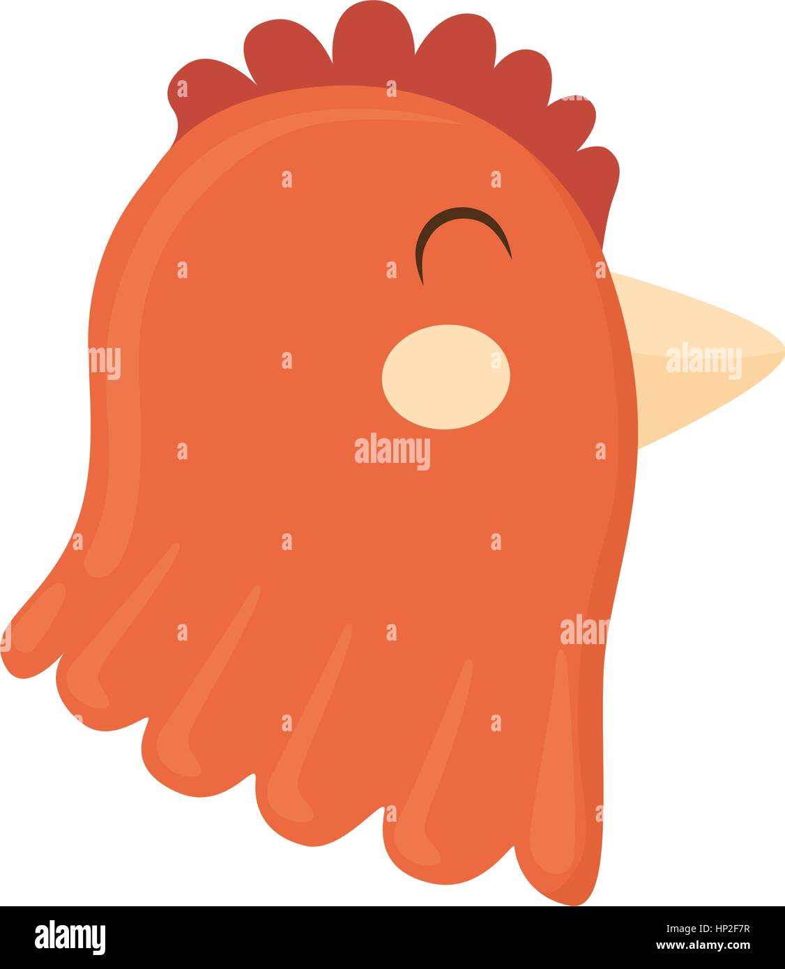 chicken farm animal icon vector illustration graphic design Stock ...