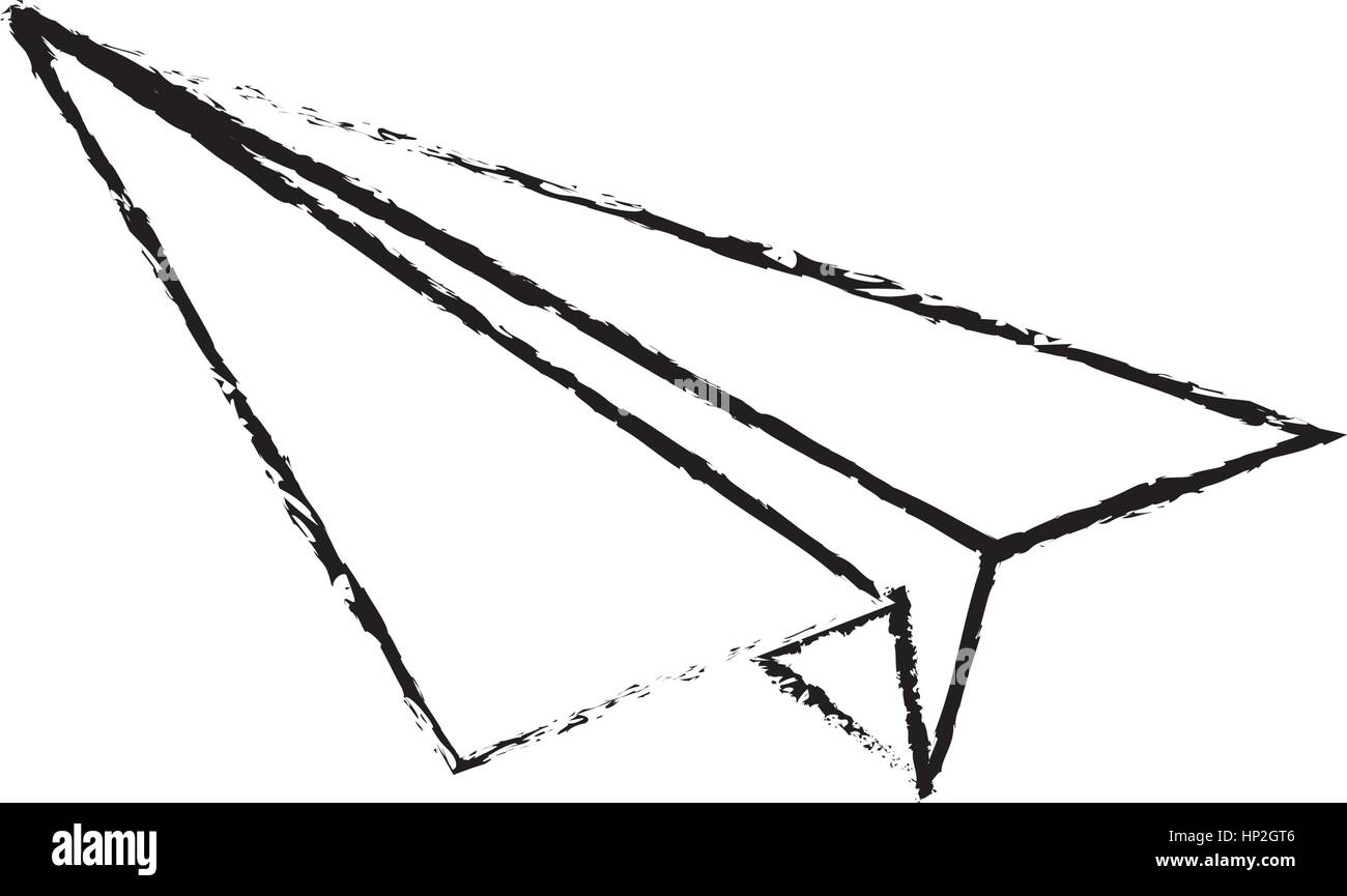 Paper plane origami icon vector illustration graphic design Stock Vector Image & Art Alamy
