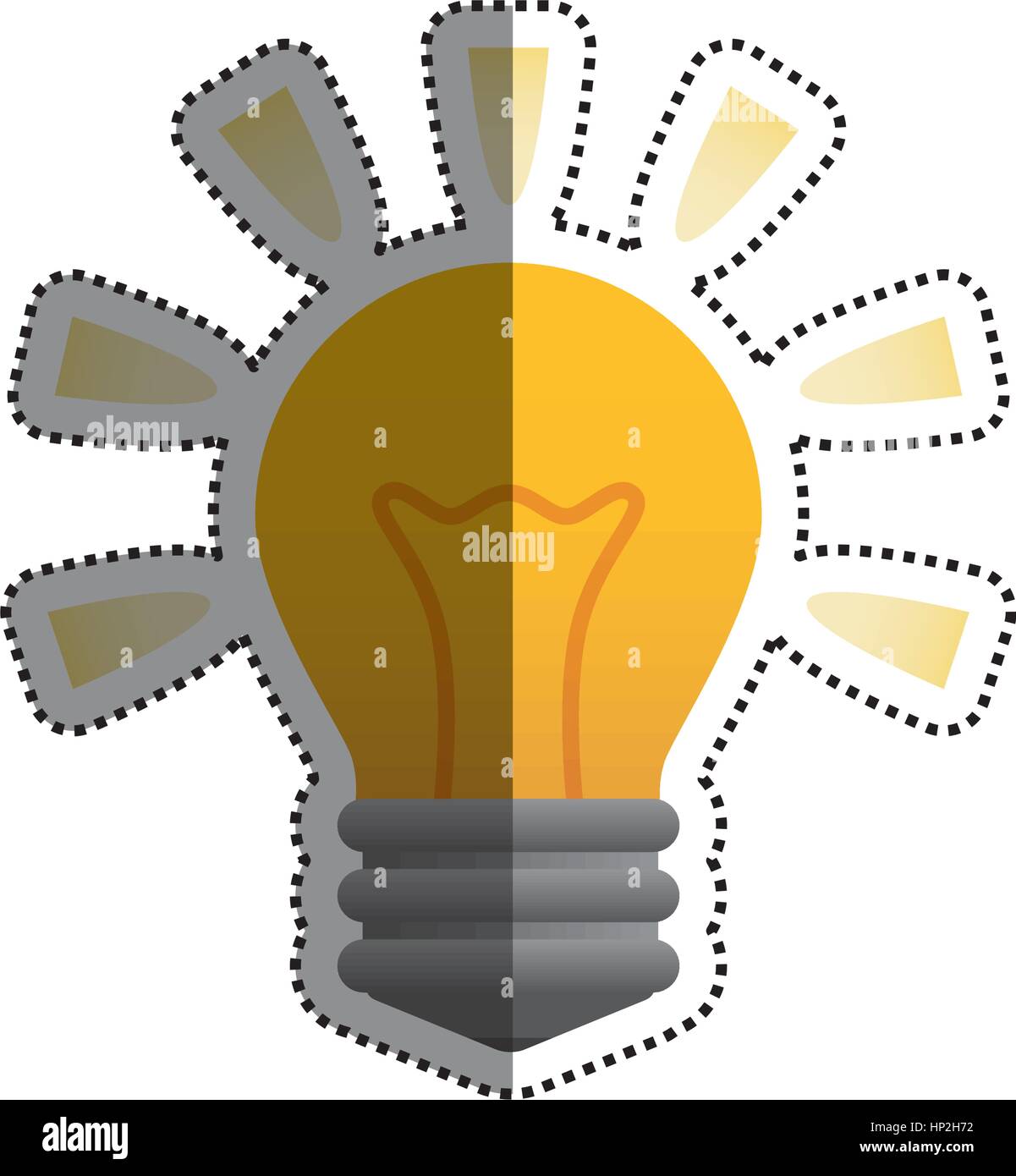 Bulb light energy Stock Vector Image & Art - Alamy