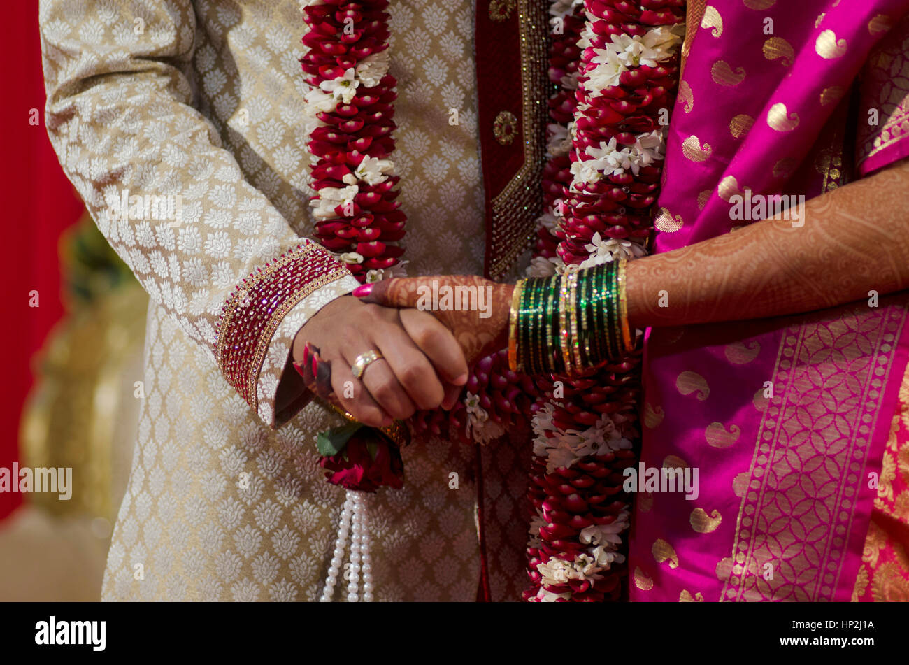 Sacred thread ceremony hinduism hi-res stock photography and images - Alamy