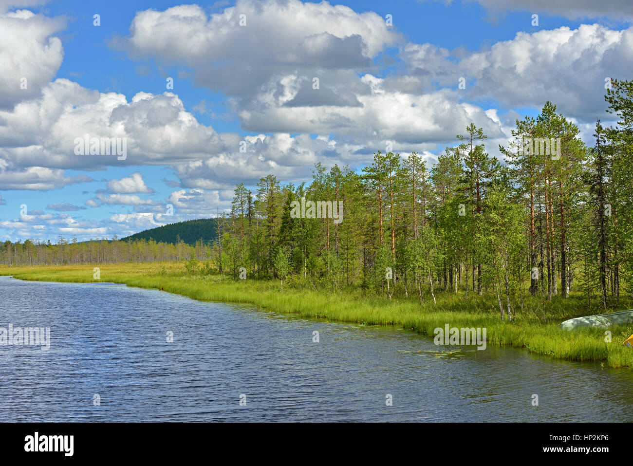 Sunny river landscape hi-res stock photography and images - Alamy