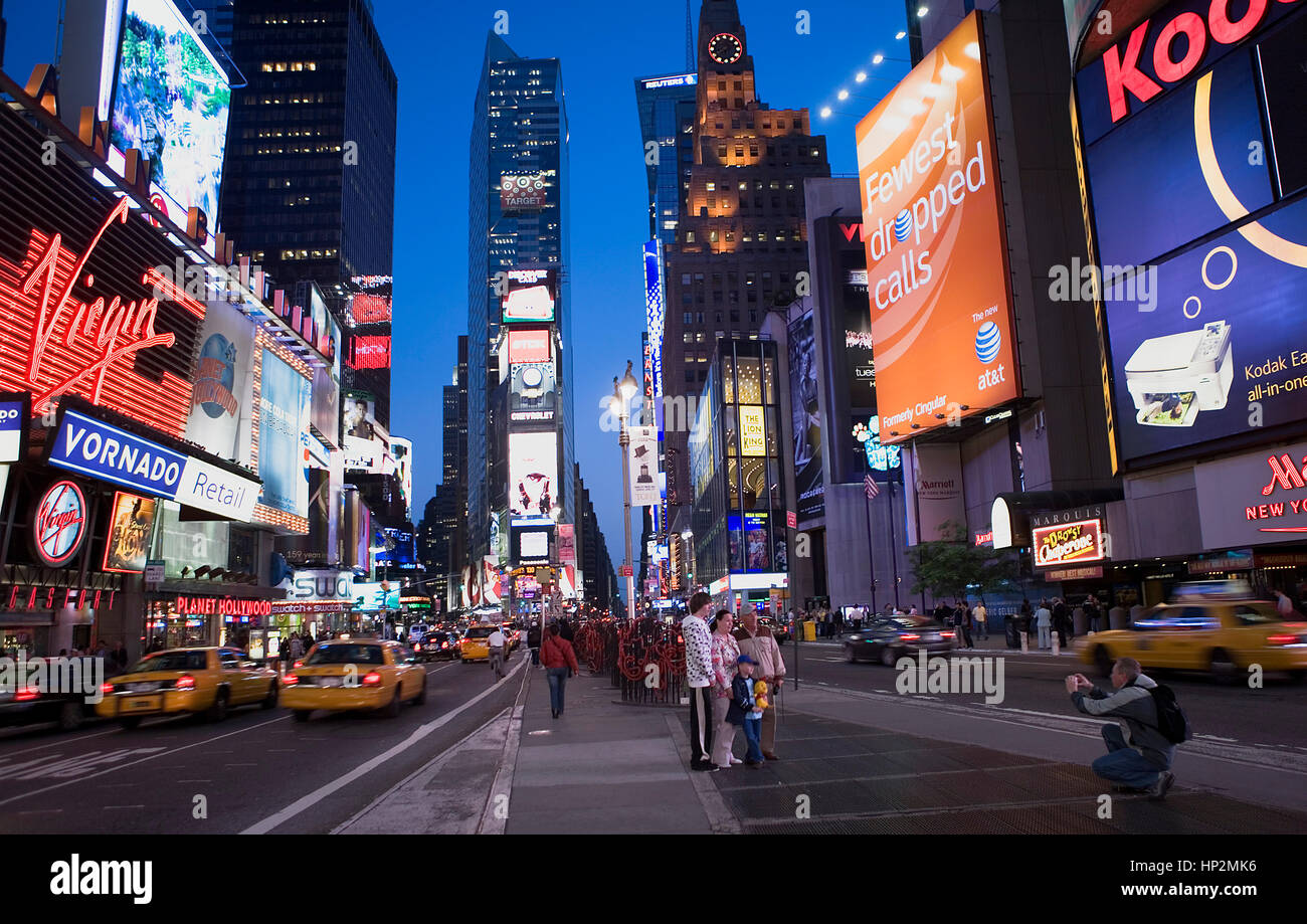 Times Square, New York City, USA Stock Photo Alamy
