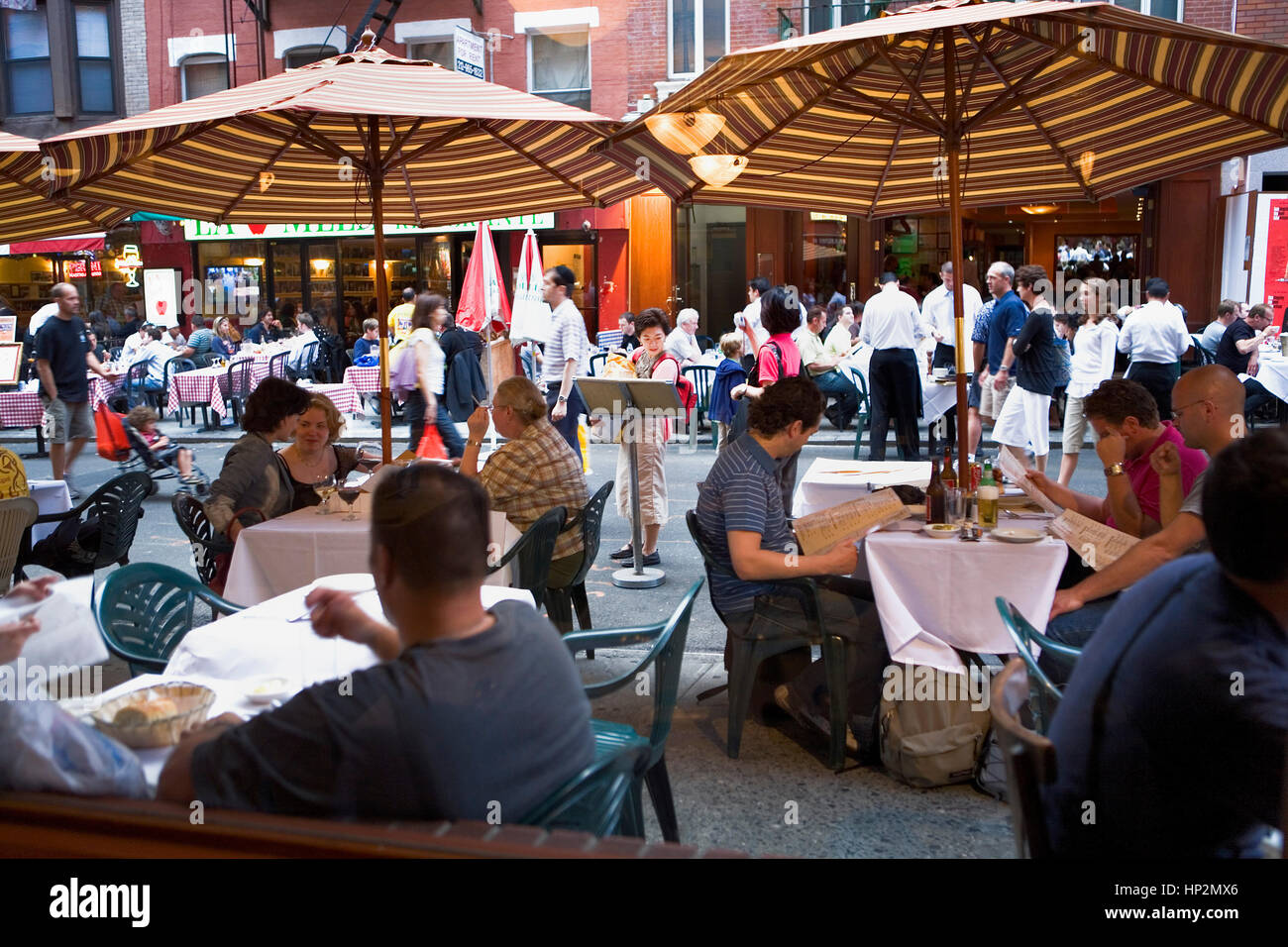 Little Italy.Benito I. 174  Mulberry St,New York City, USA Stock Photo