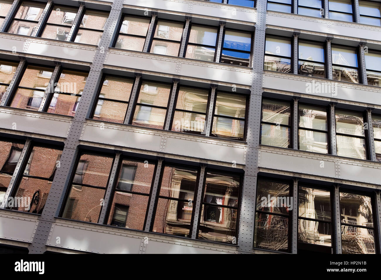 Soho.Broadway. Typical building of iron,New York City, USA Stock Photo