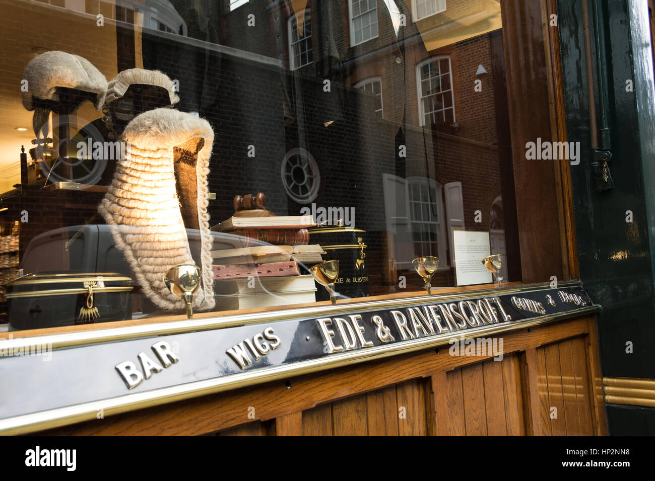 Ede & Ravenscroft are the oldest tailors in London, established in 1689 Stock Photo