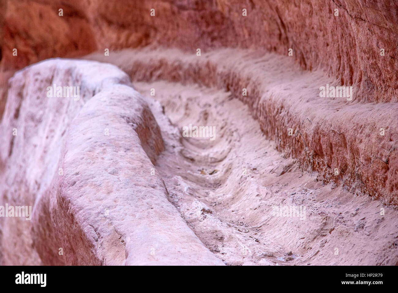 Detail of plumbing water supply system in Petra, Jordan Stock Photo - Alamy