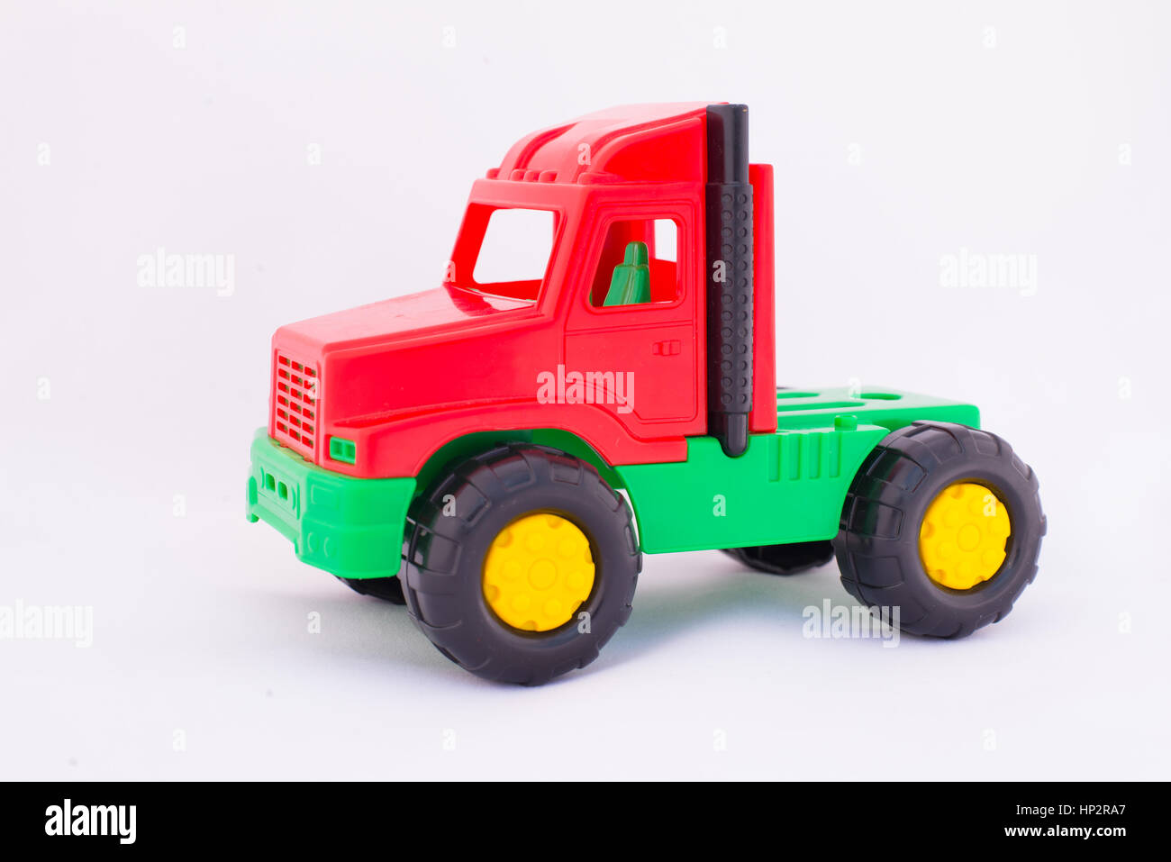 children's toy machine on a white background Stock Photo