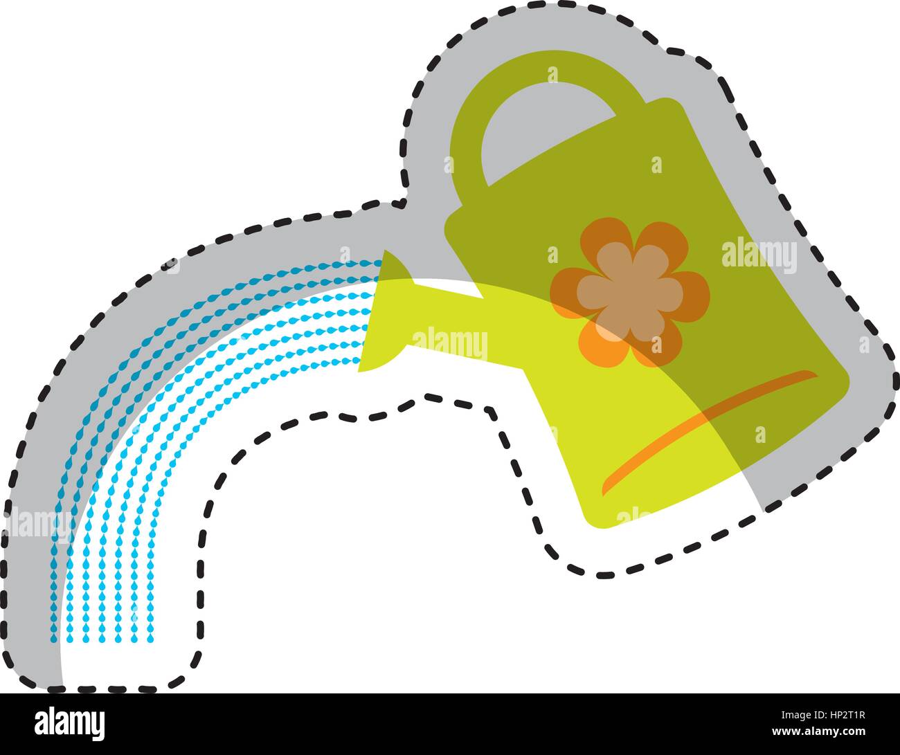 cute sprinkler garden icon vector illustration design Stock Vector ...