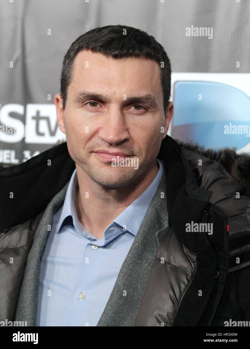 Vitali Klitschko arrives at Directv&rsquo;s Super Saturday Night Super Bowl