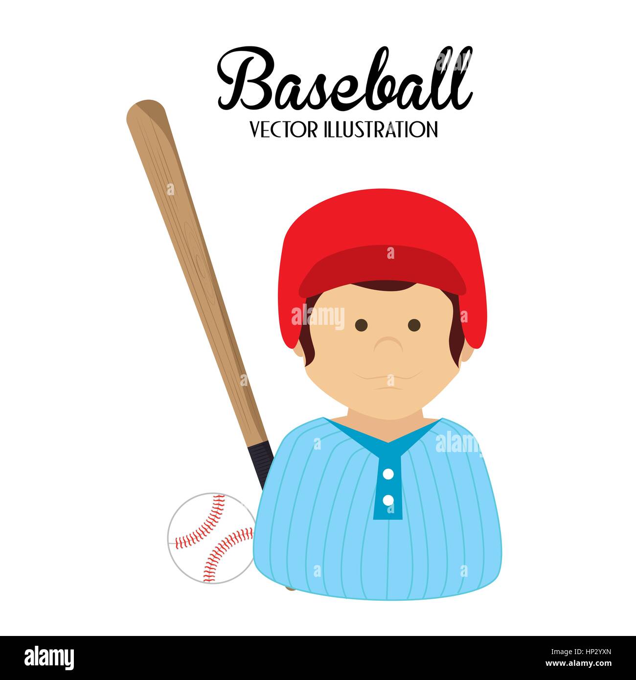 Baseball player avatar character hi-res stock photography and images ...