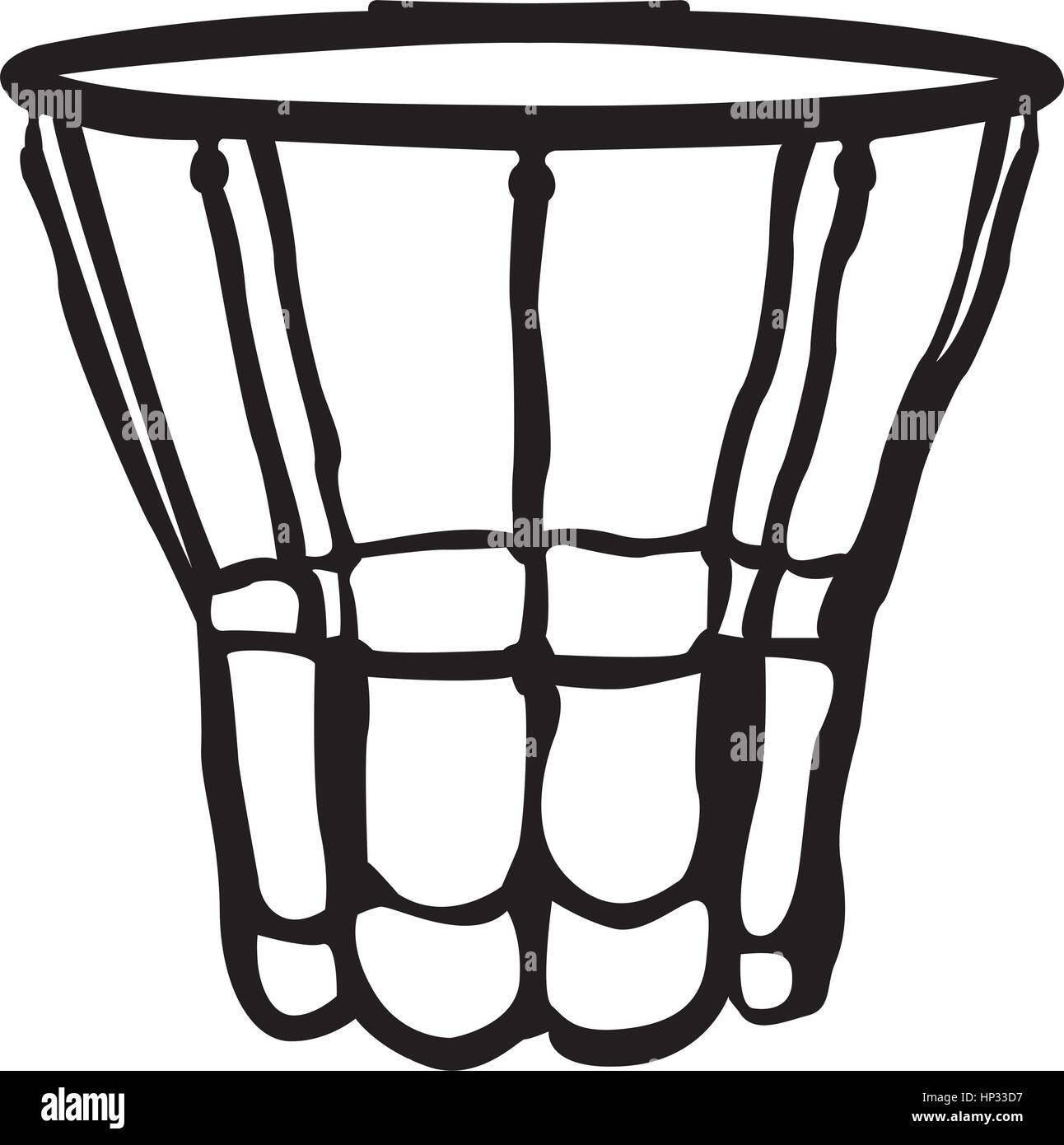 Isolated basketball net Stock Vector Image & Art Alamy