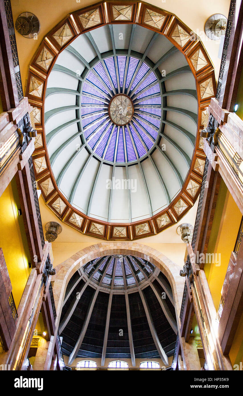 Interior Of Palacio De Bellas Artes Mexico City Mexico Stock Photo interior-of-palacio-de-bellas-artes-mexico-city-mexico-stock-photo