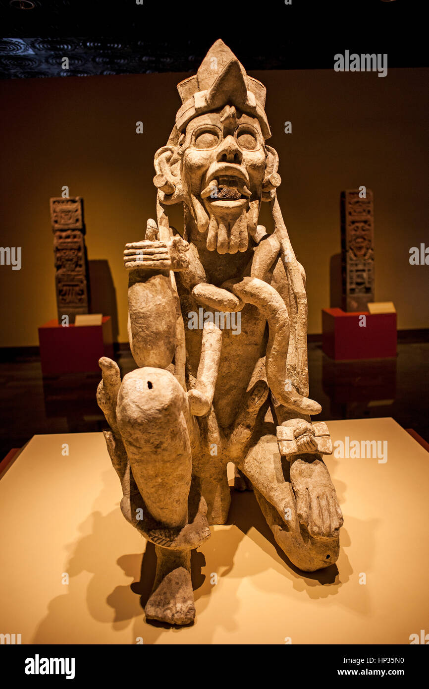 National Museum of Anthropology. Mexico City. Mexico Stock Photo
