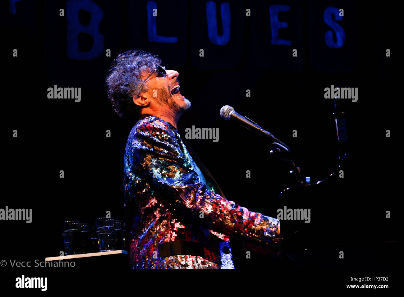 Fito Paez at the house of Blues Stock Photo