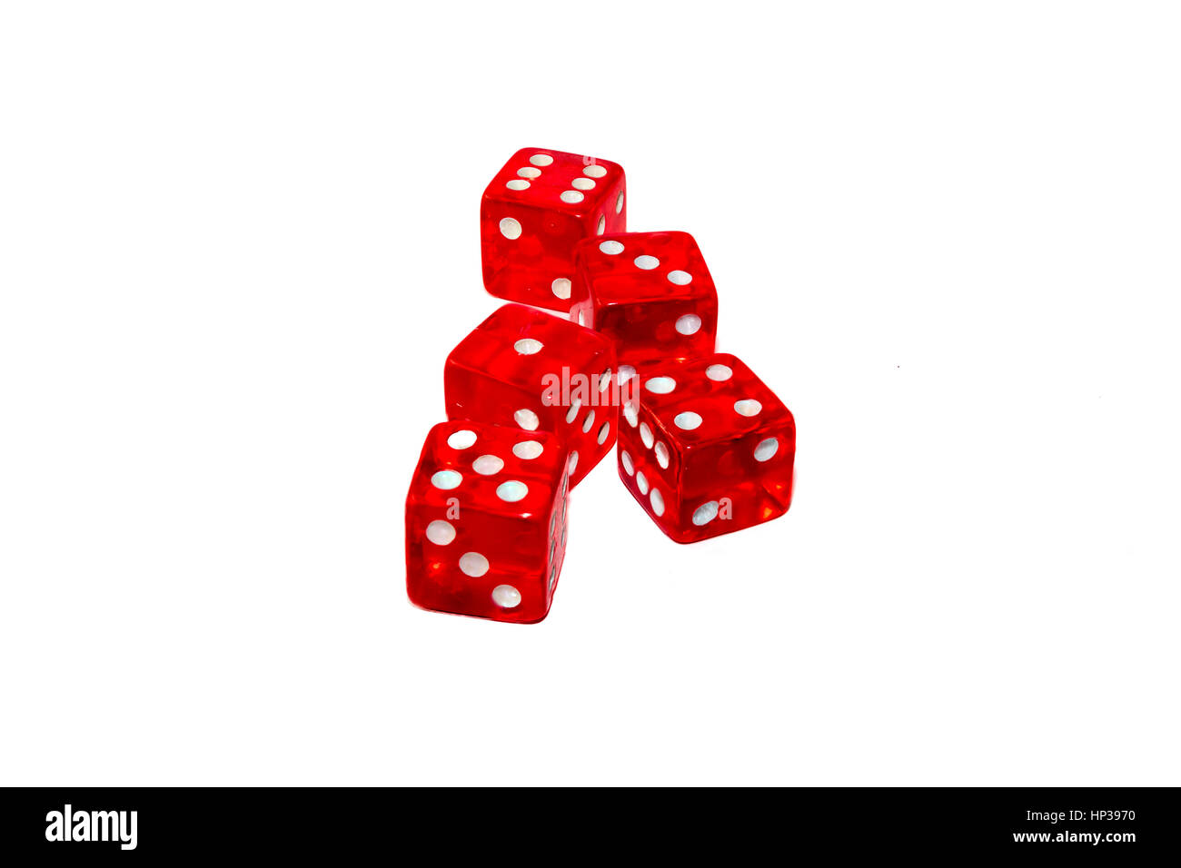 Farkle and or Zilch a dice game played with 5 or 6 die Stock Photo Alamy