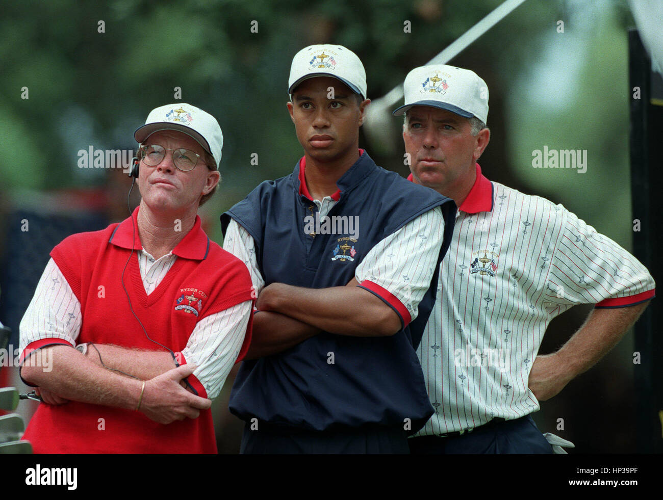 TOM KITE WOODS & O'MEARA RYDER CUP VALDERRAMA SPAIN 28 September 1997