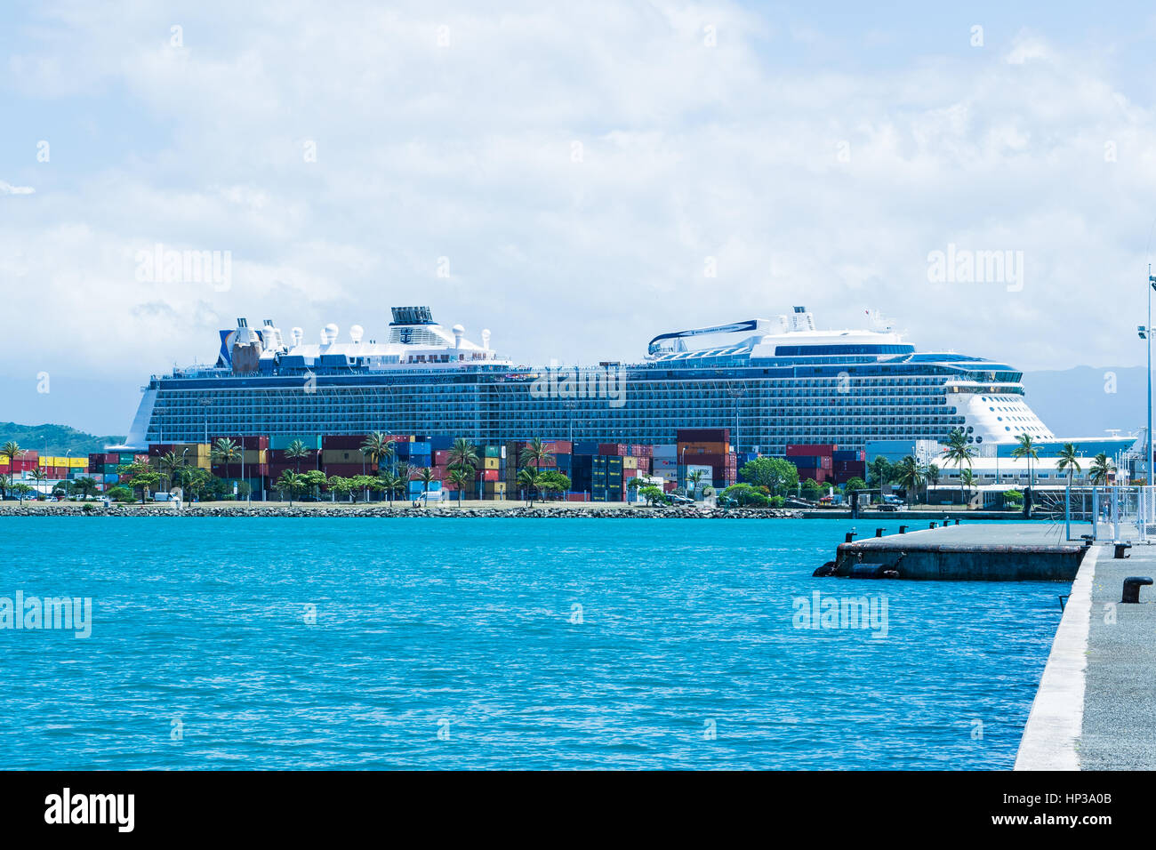 Ovation Of The Seas In Noumea Stock Photo Alamy