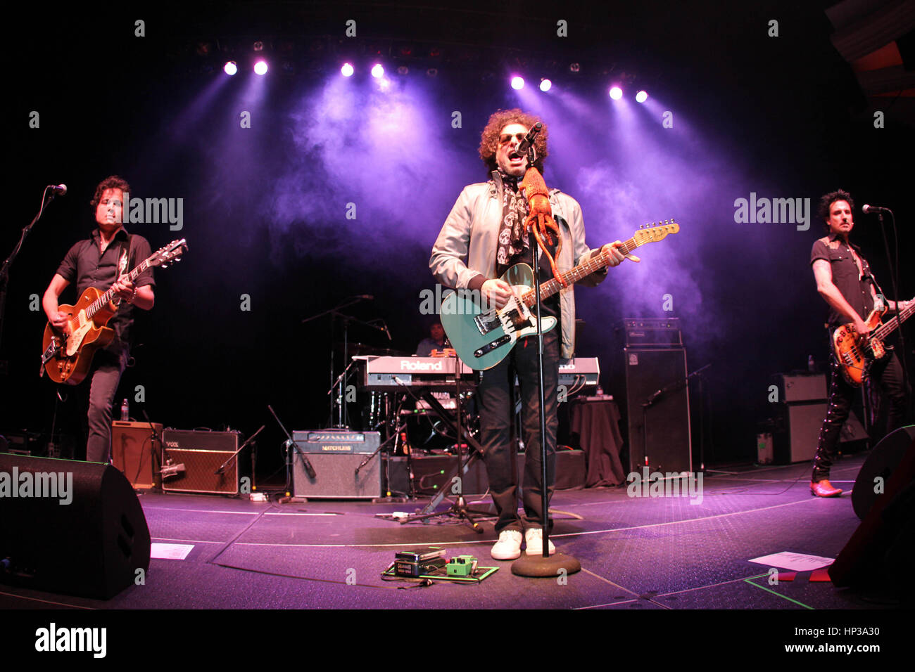 Andres Calamaro Performing Stock Photo