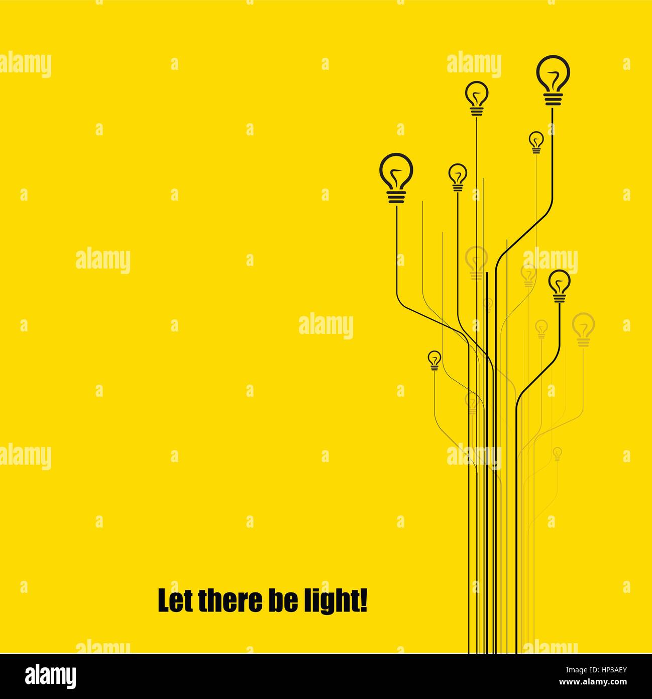 Light bulbs background Stock Vector Image & Art Alamy