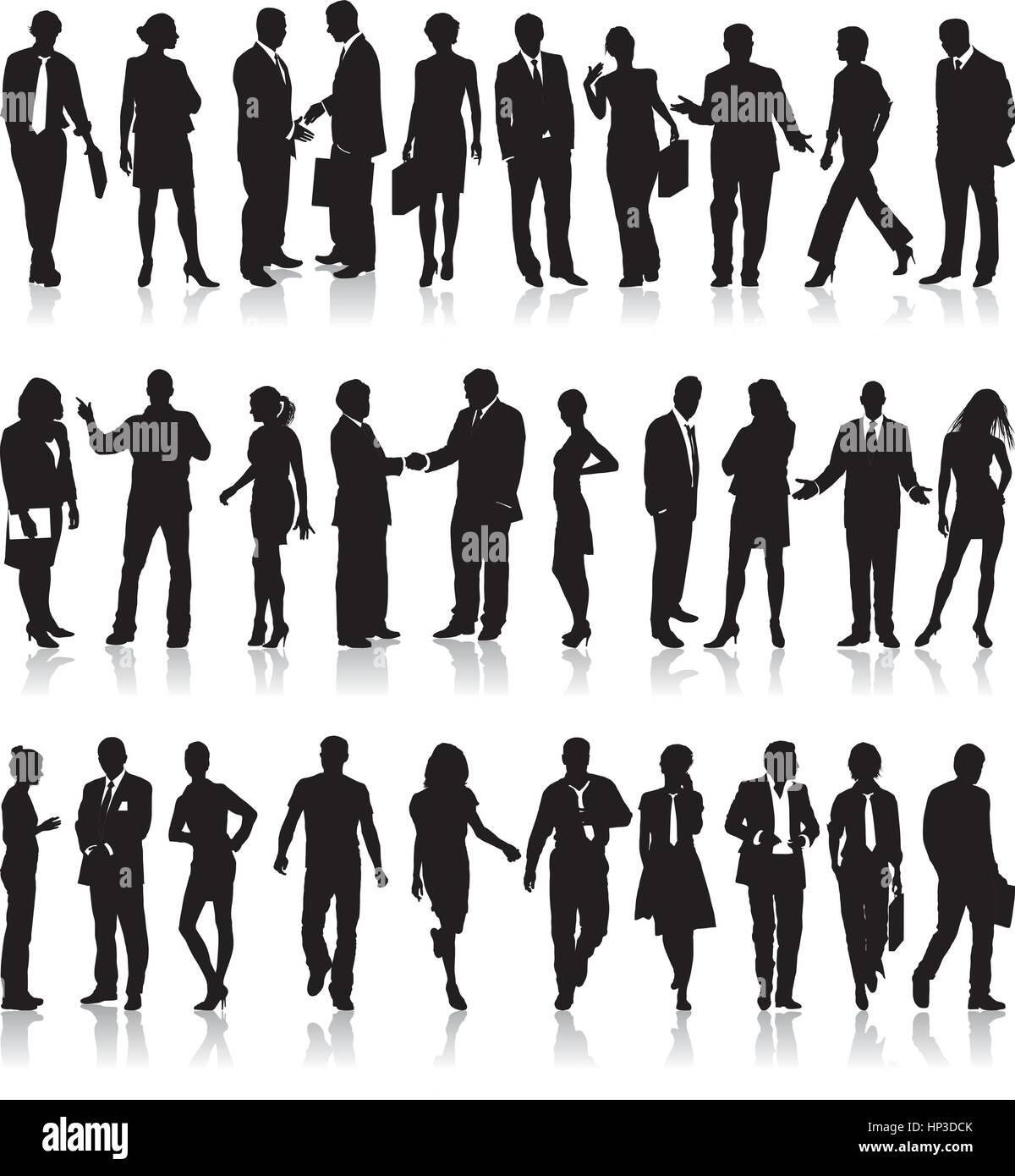 People discuss graphs Stock Vector Images - Alamy