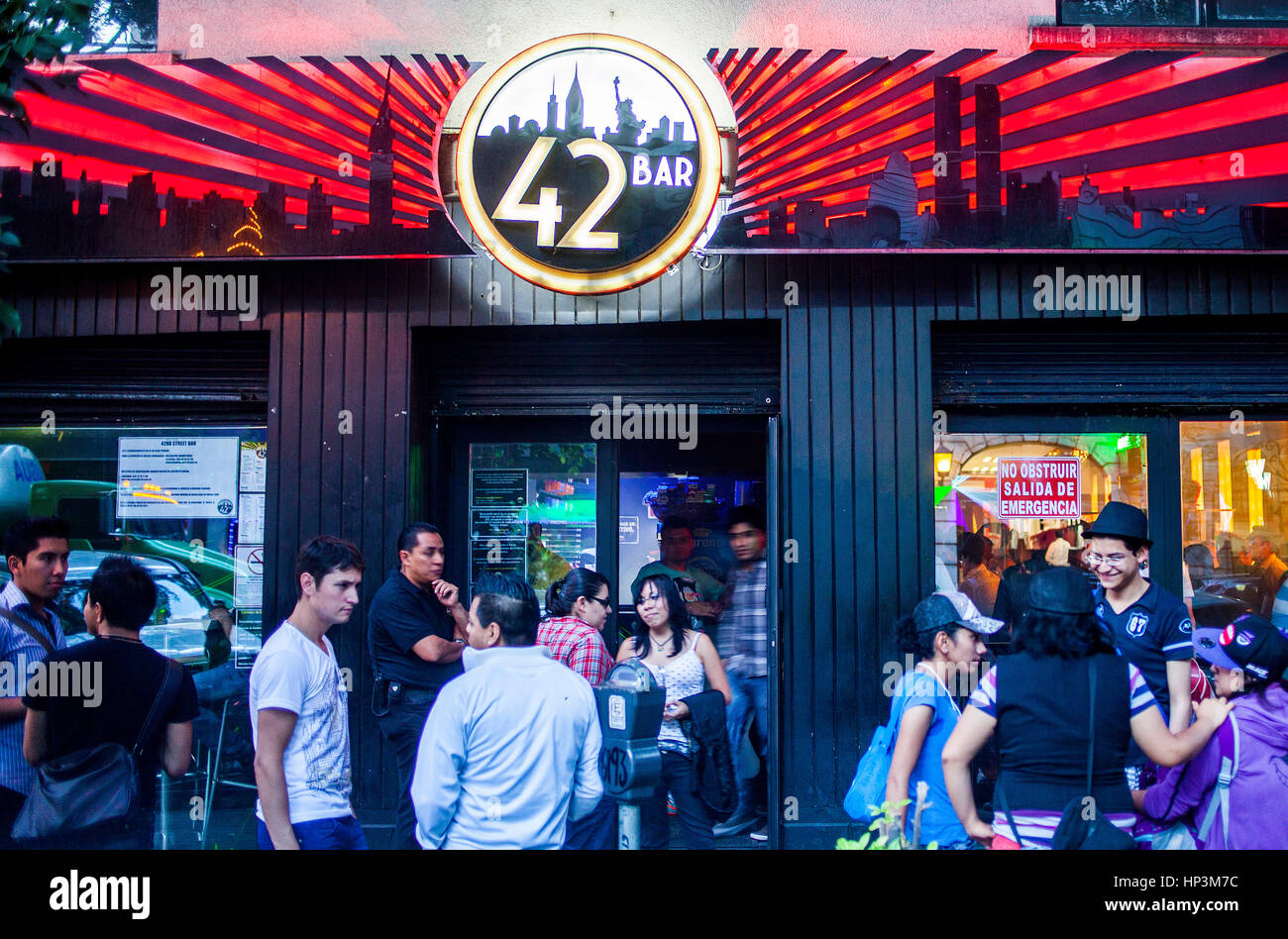 Mexico city zona rosa nightlife hires stock photography and images Alamy