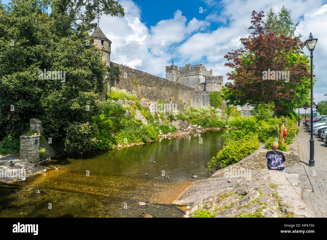 Cahir Castle, County Tipperary, Munster, Ireland, Europe. Stock Photo
