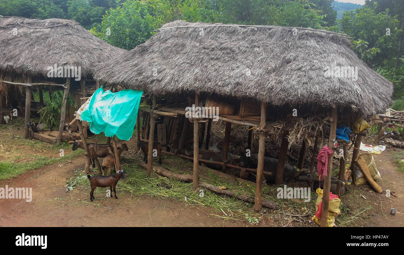 Nepal Rural House Nepali rural house nepal hi-res stock photography and images - Alamy