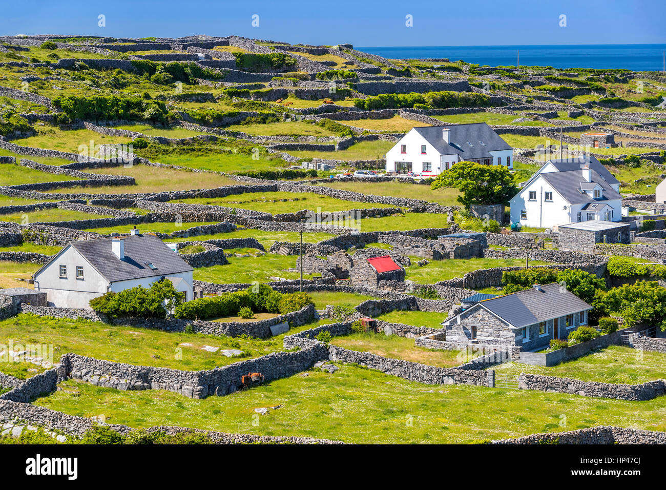 Inis Oirr, County Galway, Ireland, Europe. Stock Photo