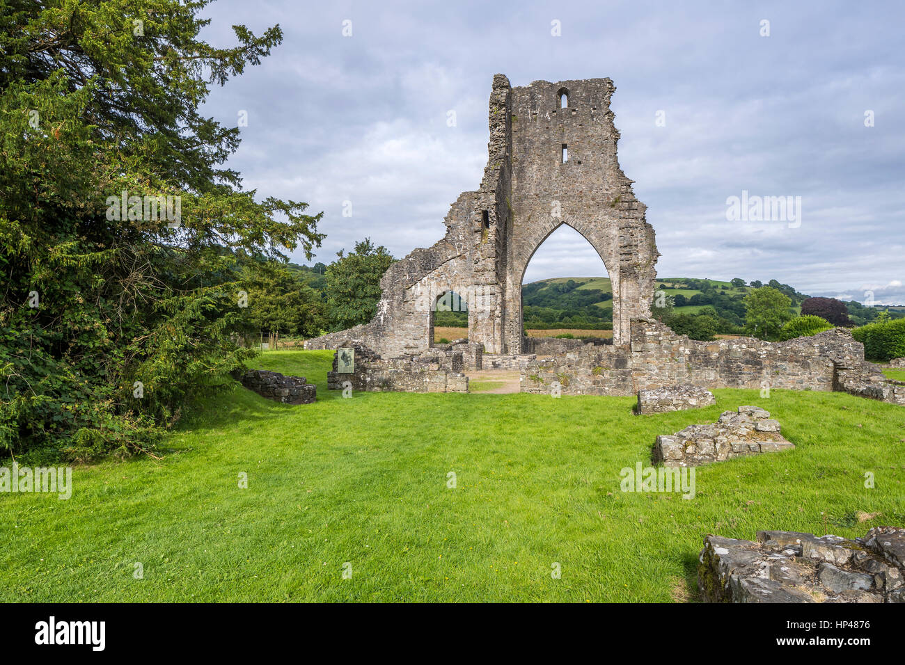 Talley Abbey, Carmarthenshire, Wales, United Kingdom, Europe Stock Photo