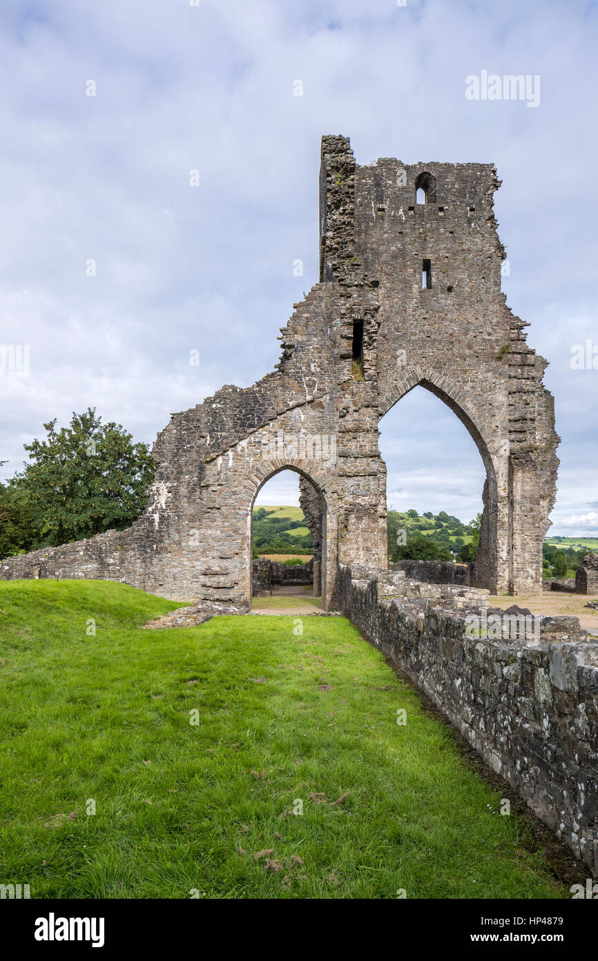 Talley Abbey, Carmarthenshire, Wales, United Kingdom, Europe Stock Photo