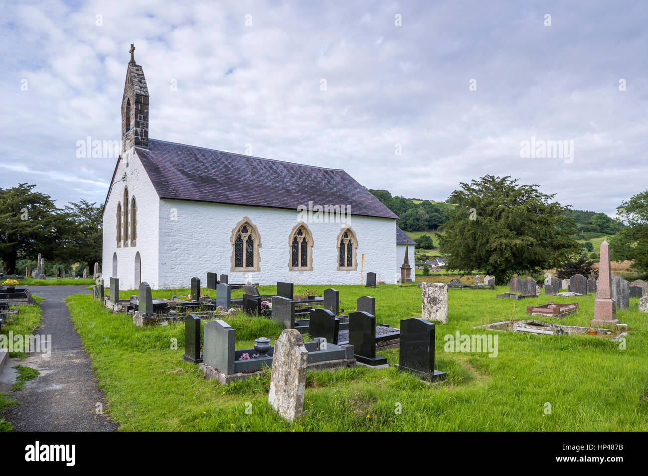 Talley Abbey, Carmarthenshire, Wales, United Kingdom, Europe Stock Photo