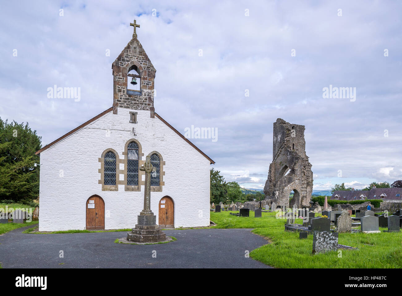 Talley Abbey, Carmarthenshire, Wales, United Kingdom, Europe Stock Photo