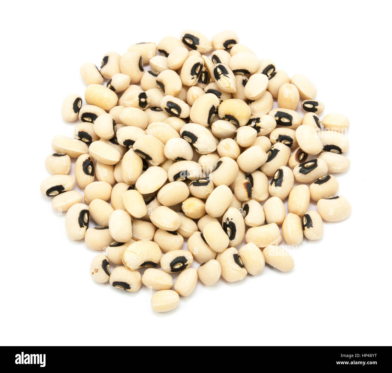 black eyed peas beans isolated on white background Stock Photo Alamy