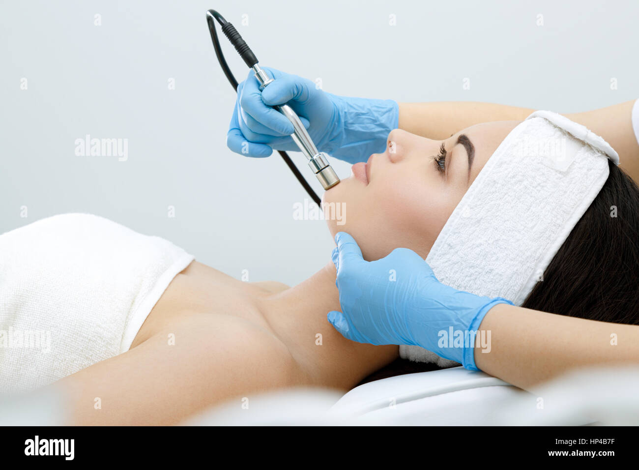 Procedure of Mechanical Exfoliation Stock Photo Alamy