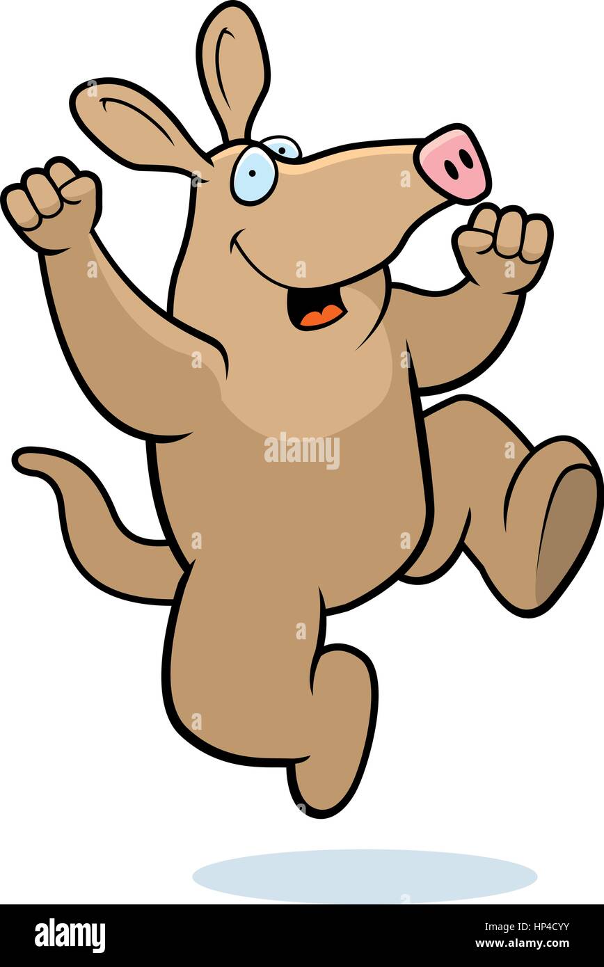 A happy cartoon aardvark jumping and smiling Stock Vector Image & Art - Alamy A happy cartoon aardvark jumping and smiling Stock Vector Image & Art - Alamy