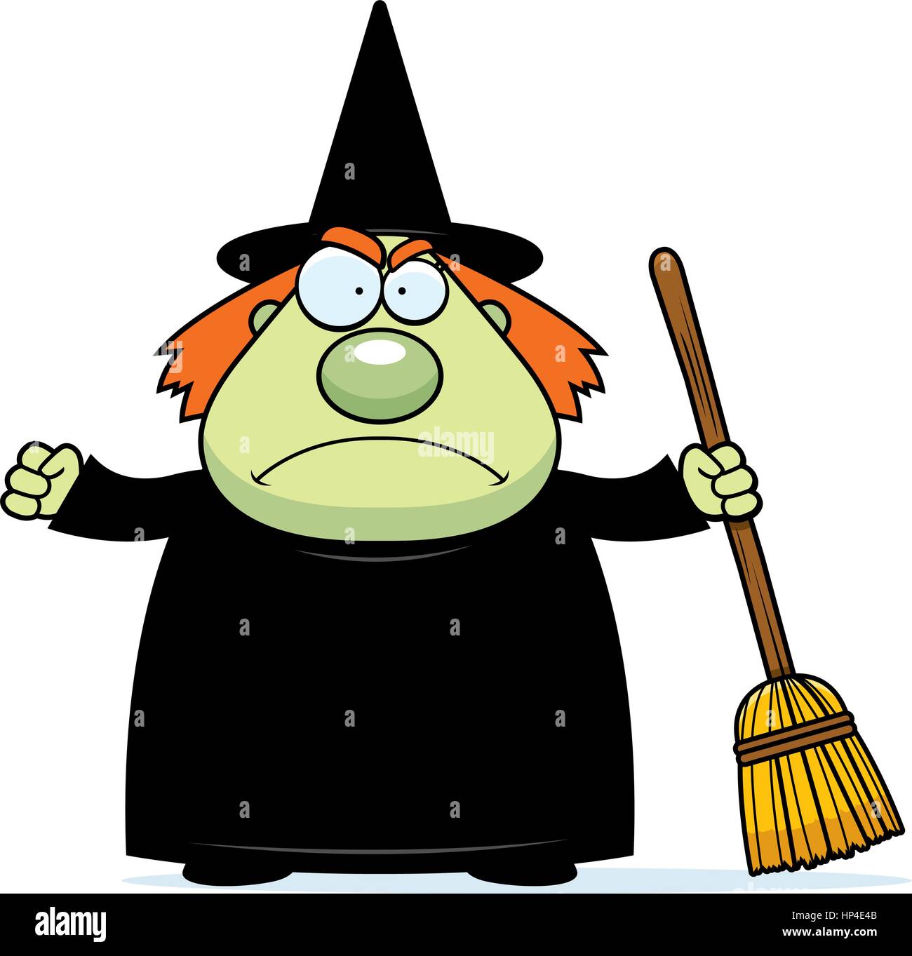 Cartoon witch hi-res stock photography and images - Alamy