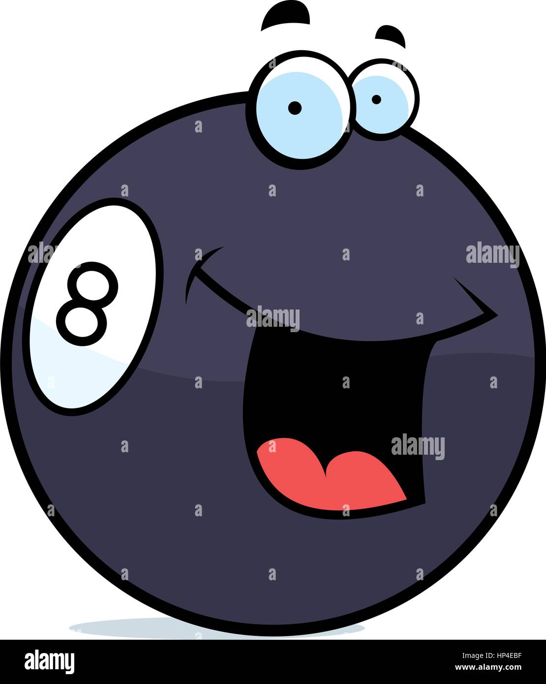 Cartoon eight ball hi-res stock photography and images - Alamy