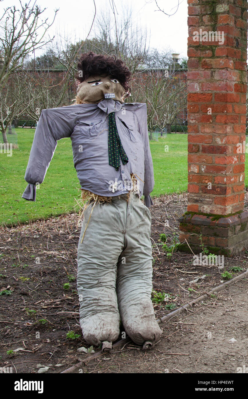 Scarecrow festival in the Gardens of Tatton Park, Knutsford, Cheshire ...