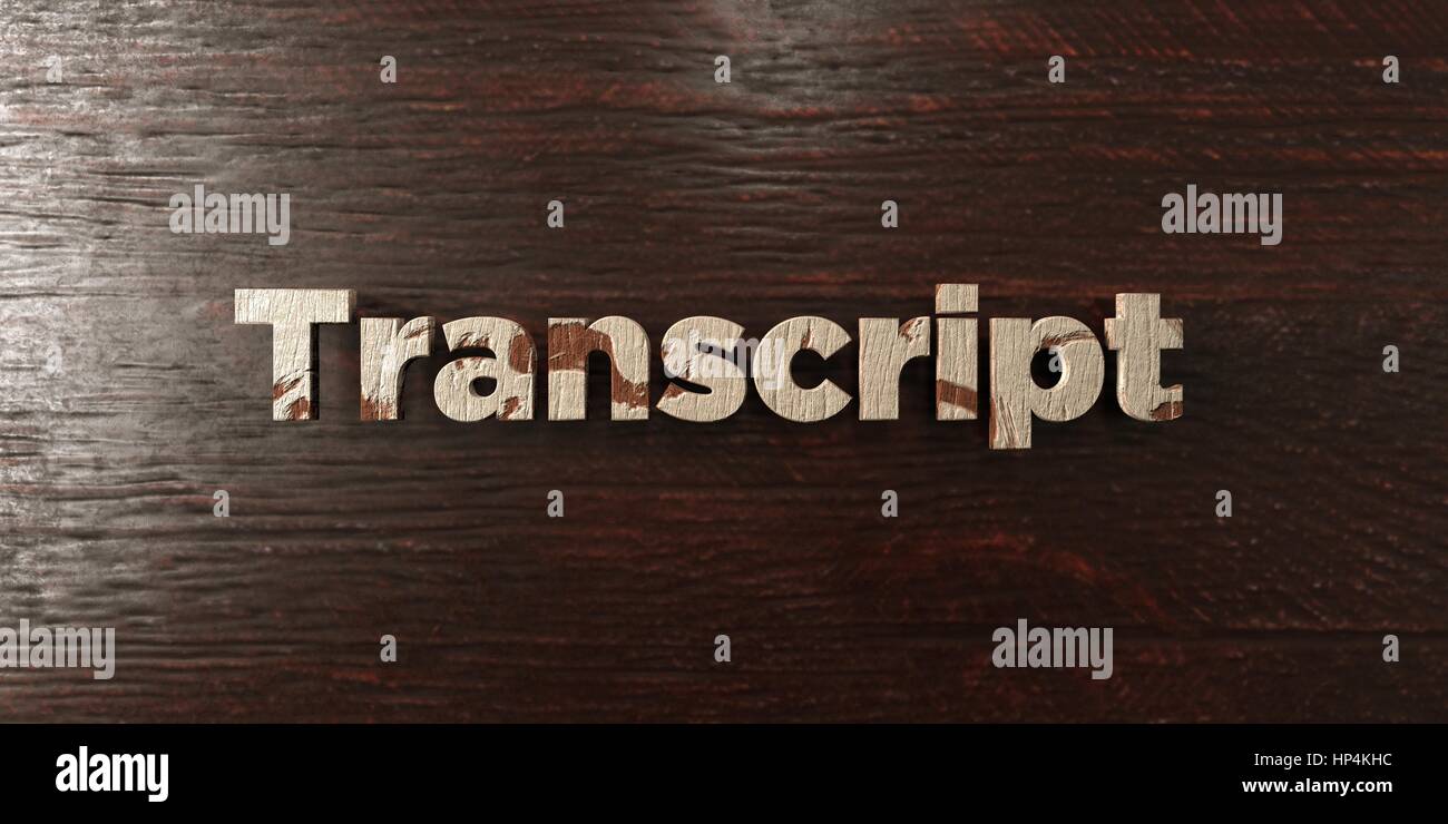 Transcript image hi-res stock photography and images - Alamy