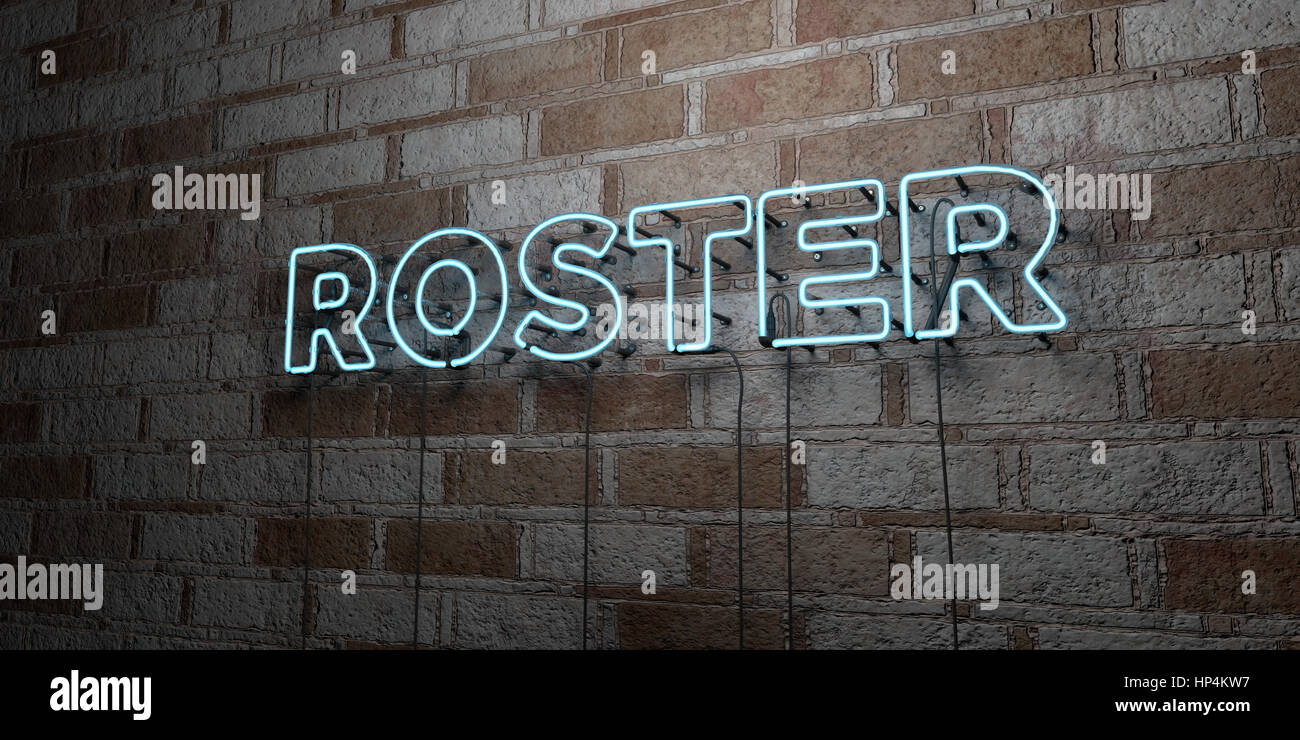 Roster on sign hi-res stock photography and images - Alamy