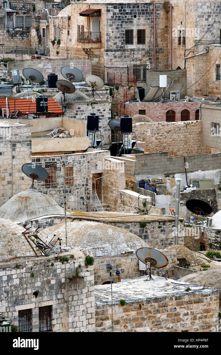 houses and buildings in old city, jerusalem, israel Stock Photo Alamy